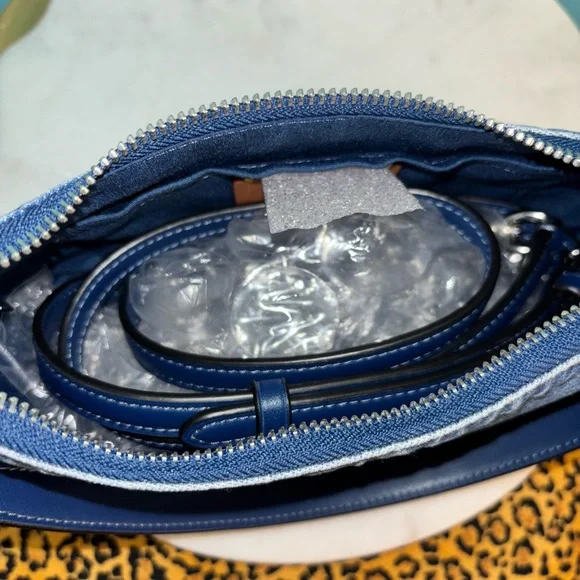 Coach Denim Shoulder Bag - Picture 8 of 9